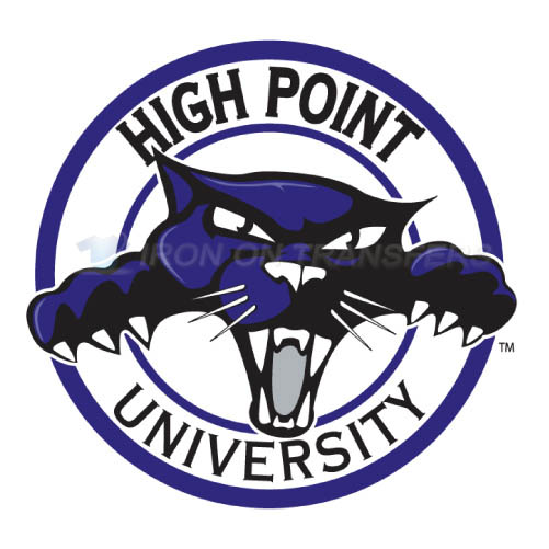 High Point Panthers Iron-on Stickers (Heat Transfers)NO.4548
